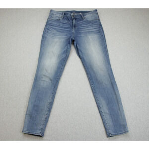 Kut From The Kloth Jeans Womens 14 Blue Denim High-Rise Toothpick Skinny Leg